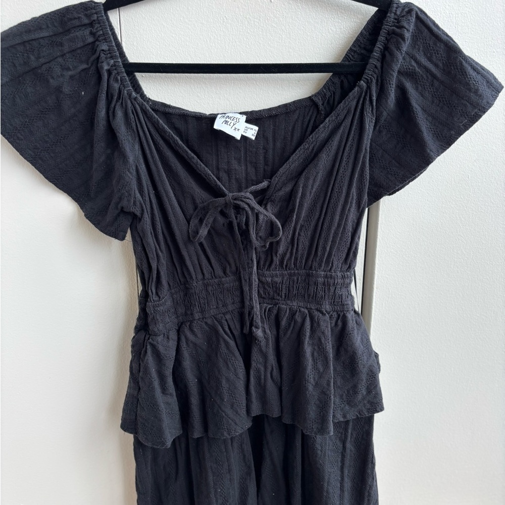 Black Off-Shoulder Dress